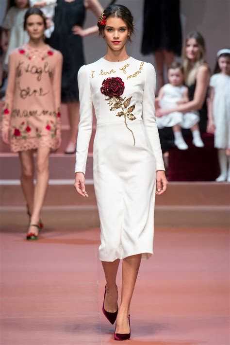 dolce gabbana models female|dolce and gabbana dresses.